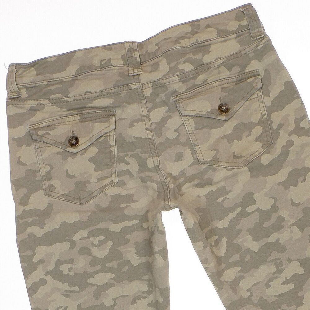 Khakis by Gap Pants Womens Size 8 Ankle Camouflage Stretch Measures 30 x 25.5 - Picture 4 of 10